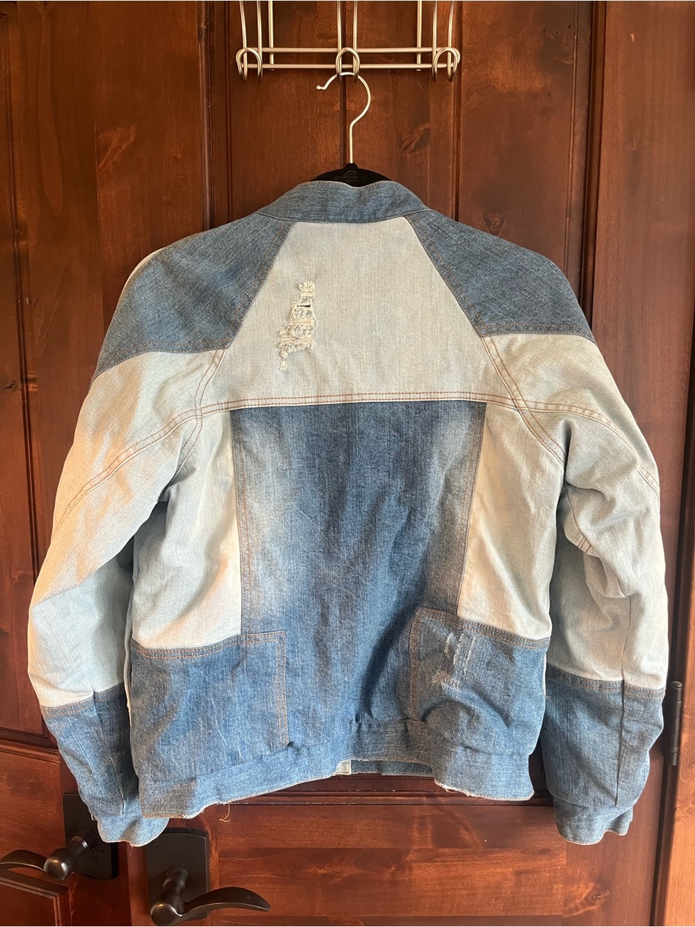 FATE Patchwork Demin Jacket - Picture 5 of 8